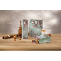 sigel Weihnachts-Geschenktüte "Glamorous Christmas", klein