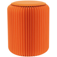 PAPERFLOW Faltbarer Hocker Flexistool, Höhe 420 mm, grau