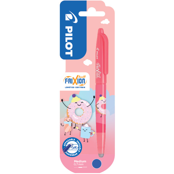 PILOT Tintenroller FRIXION BALL 07 Fancy Winter, 3er Blister