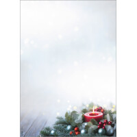 sigel Weihnachts-Motiv-Papier "Candlelight...