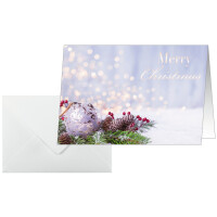 sigel Weihnachtskarte "Charmful Christmas", A6...