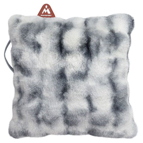 Montandor Wärmekissen mit Heat Pad, pelzig, taupe