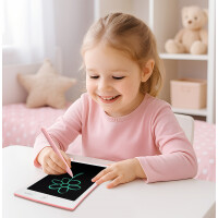 LogiLink LCD Kinderschreib- & Maltafel, 10 Zoll, pink