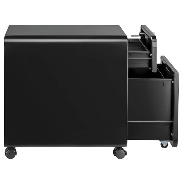 LogiLink Rollcontainer, 2 Schübe, schwarz