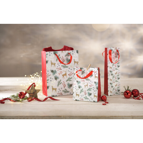 sigel Weihnachts-Geschenkt&uuml;te "Christmas Motifs Watercolor"