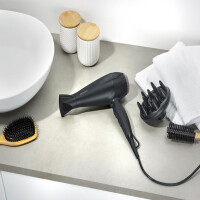 SEVERIN Haartrockner HT 0167, schwarz silber