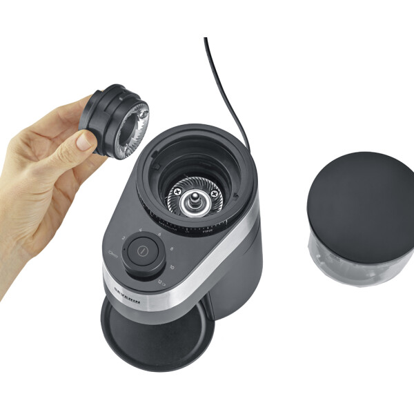 SEVERIN Kaffeemühle KM 3880, 140 Watt, schwarz Edelstahl