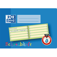 Oxford Schreibheft, DIN A5 quer, Lineatur: 1q