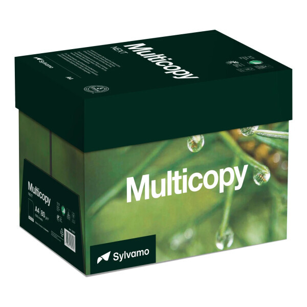 MULTICOPY Next Premiumpapier hochweiß A4 80g - 1 Palette (100.000 Blatt)
