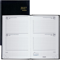brepols Tageskalender SATURNUS 0.221, 2027, schwarz
