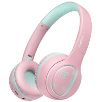 LogiLink BT 5.4 Kinder-Headset MUSIC BUDDIES, pink