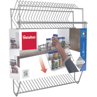 metaltex Gewürzregal Up & Down, 3-stufig,...