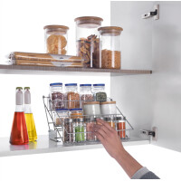 metaltex Gewürzregal Up & Down, 3-stufig,...