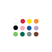 folia Tonkarton, DIN A6, 180 g qm, 12 Farben sortiert