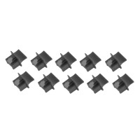 shiverpeaks Staubschutz für RJ45 Kupplungen, schwarz