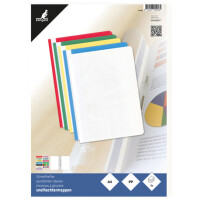 kangaro Schnellhefter, DIN A4, aus PP, farbig sortiert