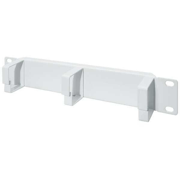 LogiLink 10" Rangierpanel, 1 HE, 3 Kabelführungsbügel