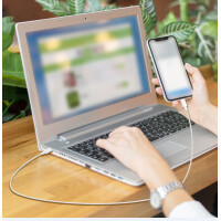 LogiLink USB 2.0 Kabel, USB-C - USB-C Stecker, 1,0 m,...