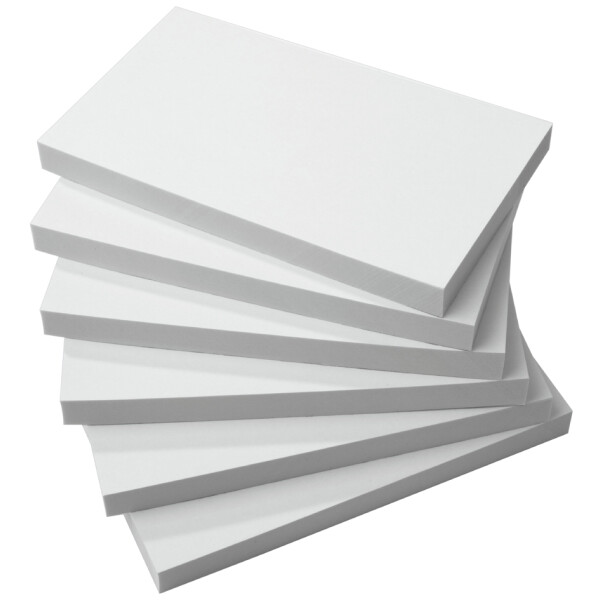 sigel Haftnotizen, 75 x 75 mm, blanko, weiß