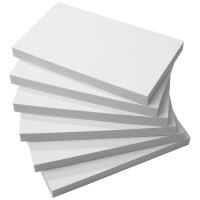 sigel Haftnotizen, 75 x 75 mm, blanko, weiß