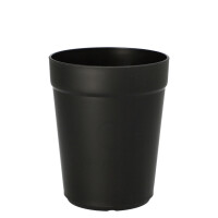 PAPSTAR Circulware Mehrweg-Trinkbecher, PP, 0,3 l, schwarz