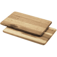 metaltex Vesperbrett, Akazienholz, rechteckig, 2er Set