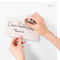 magnetoplan Design-Glasmagnetboard, (B)760 x (H)1.800 mm