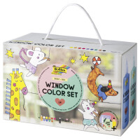 folia Window Color Jumbo-Set BASIC BIG, 10 x 80 ml