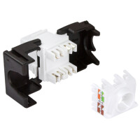 LogiLink Keystone Modul Kat.6A, Klasse EA, ungeschirmt,...