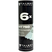 TALBOT torro Badmintonball Hit 750, slow, weiß