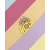 folia Tonpapier- und Fotokarton-Block PASTEL, A6, 60 Blatt