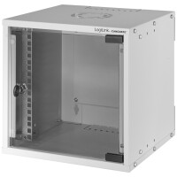 LogiLink 10" Wandgehäuse SoHo, montiert, 9 HE,...