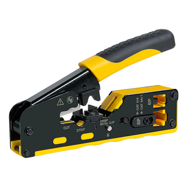 LogiLink Crimpzange f&uuml;r Kat.5 Kat.6 Kat.6A Kat.7 RJ45 &amp;