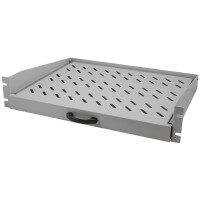 LogiLink 19" Fachboden mit Griff, 2 HE,...