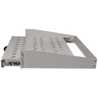 LogiLink 19" Fachboden mit Griff, 2 HE,...