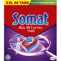 Somat Spülmaschinentabs ALL IN 1 EXTRA, 58 Tabs