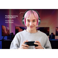 LogiLink BT 6.0 Gaming-Headset THUNDER BLUE, bluetoothfähig