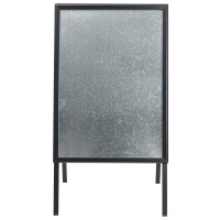 EUROPEL Kundenstopper ECONOMY OUTDOOR, DIN A1, silber
