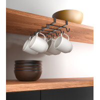 metaltex Tassen- Becherhalter My-Mug LAVA, matt-schwarz