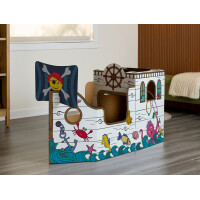 Fellowes Bankers Box XL Spielkarton PIRATENSCHIFF, Wellpappe