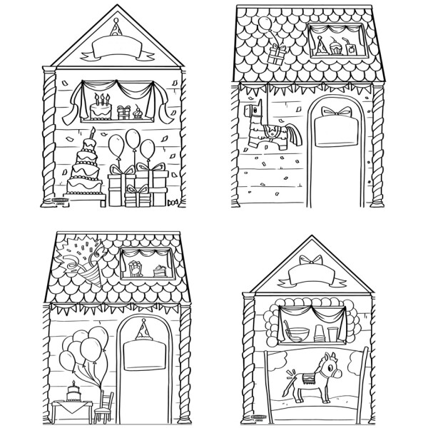 Fellowes Bankers Box XL Spielkarton GEBURTSTAG, Wellpappe