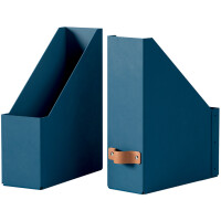 LEITZ Stehsammler-Set Puro, DIN A4, Karton, nachtblau