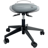 LEITZ Sitzhocker Ergo Active mit Rollen + Balancekomfortsitz