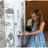 Fellowes Bankers Box XL Spielkarton MARKTSTAND, Wellpappe