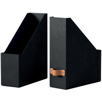 LEITZ Stehsammler-Set Puro, DIN A4, Karton, schwarz