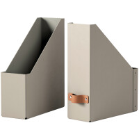 LEITZ Stehsammler-Set Puro, DIN A4, Karton, schwarz