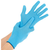 HYGOSTAR Arbeitshandschuh ALLFOOD, L, blau