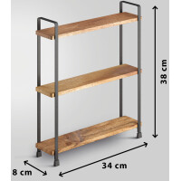 metaltex Gewürzregal York LAVA, 3 Etagen