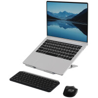 Fellowes mobiler Notebook-Ständer Alumia, schwarz
