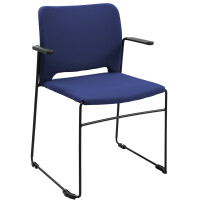 Topstar Besucherstuhl "Visit Lite", Polster, schwarz